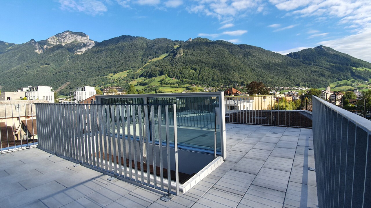 Rodach Terrassenausstieg in Brunnen