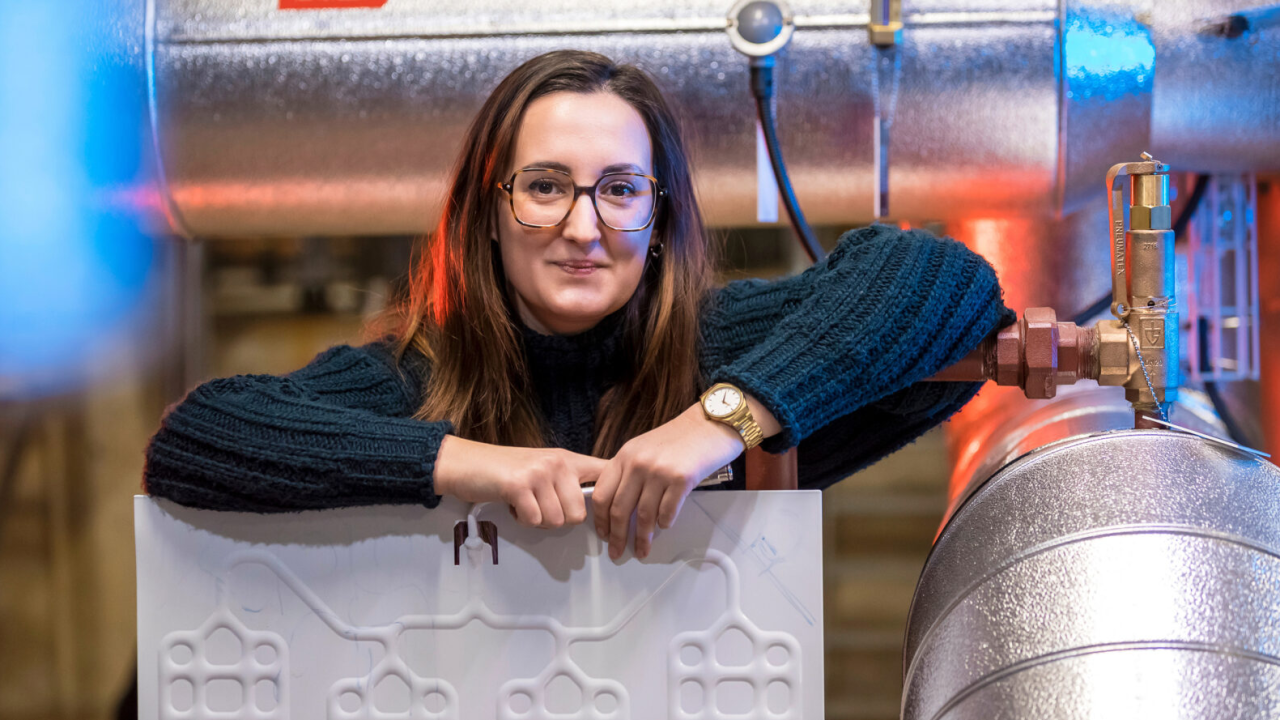 «Wir sind dankbar, dass wir forschen und unsere Ideen entwickeln können.» - Margaux Peltier  Mitgründerin EPFL-Spin-off Enerdrape