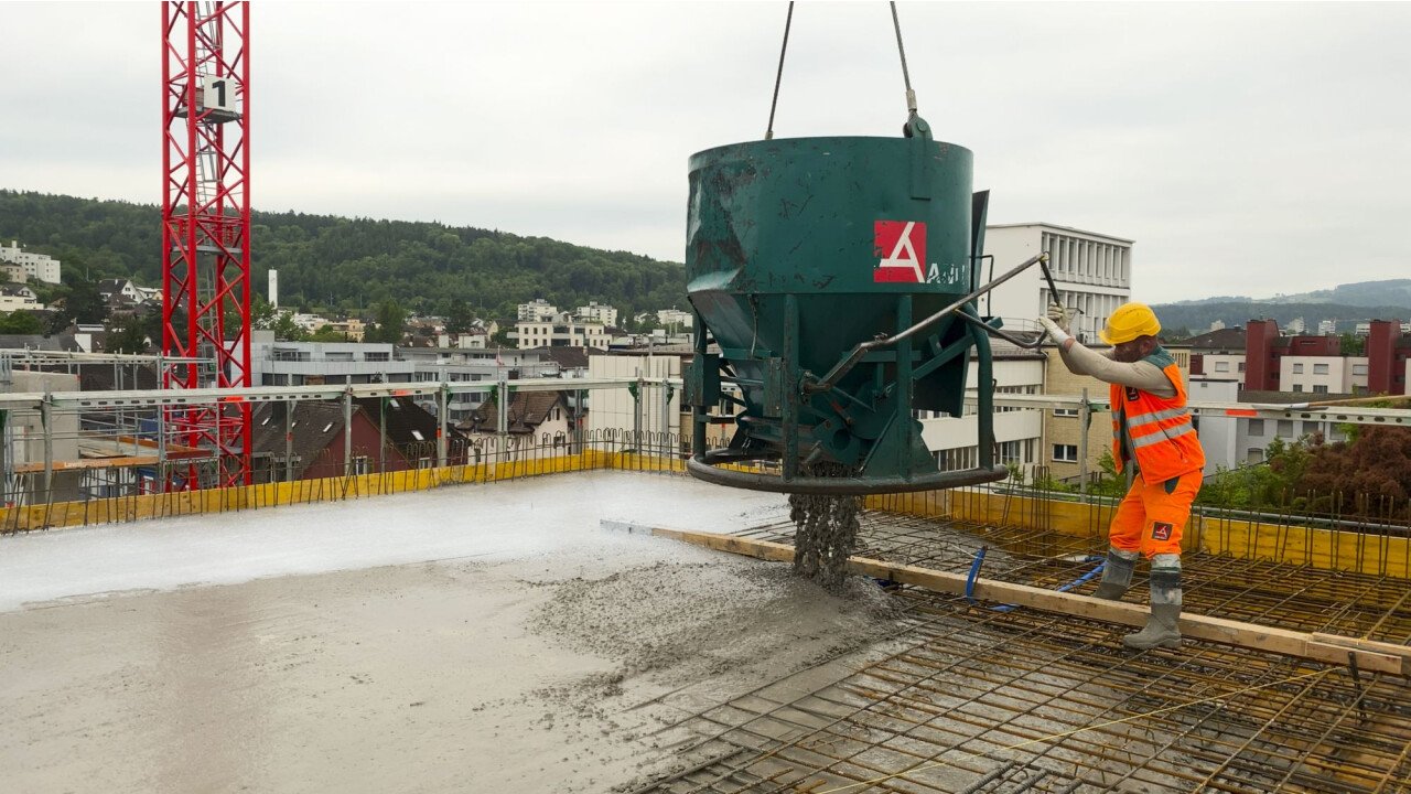 Die Swiss Prime Site hat beim JED Schlieren mit zirkulit® Beton gebaut und sich für eine zirkuläre Bauweise entschieden.