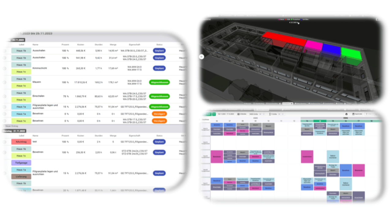 specter automation: Gewerkekoordination neu gedacht – Verschmelzung zwischen Wochenplanung und Gebäudemodell