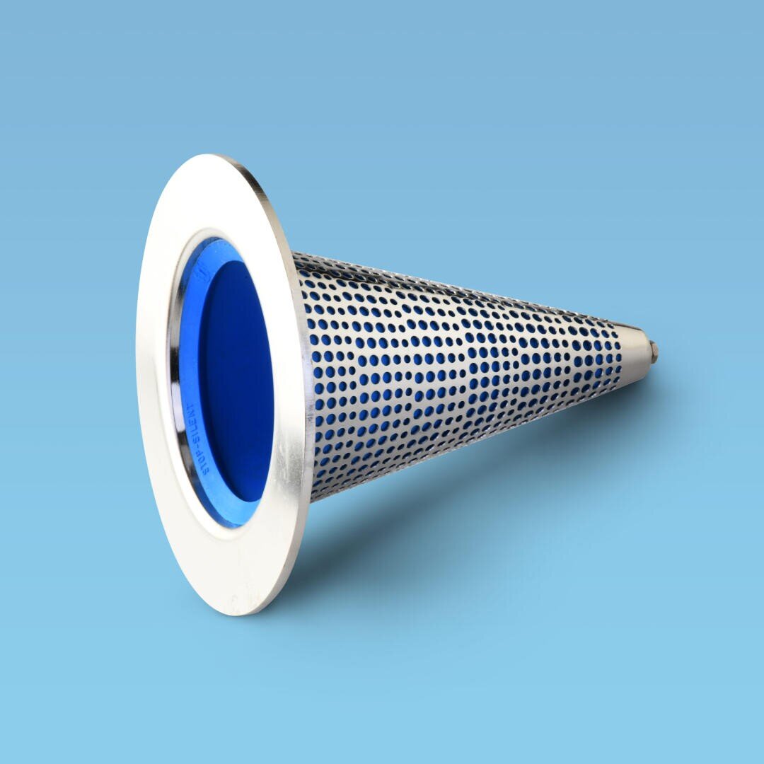 Stop Silent Rückflussverhinderer Typ AS54 mit Silikonmembrane, ohne Typenschild, DN80