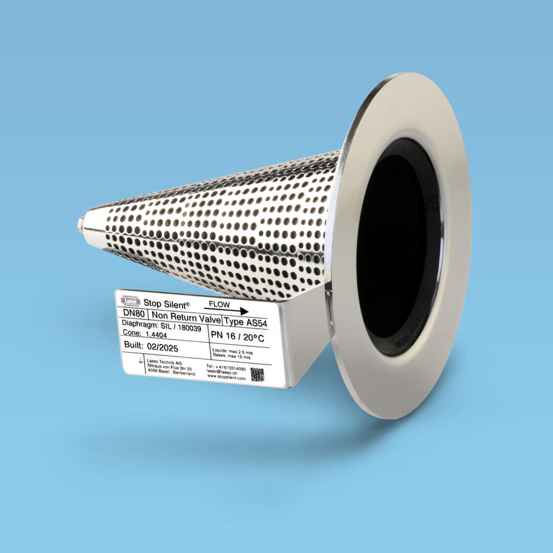 Stop Silent Rückflussverhinderer Typ AS54, DN80