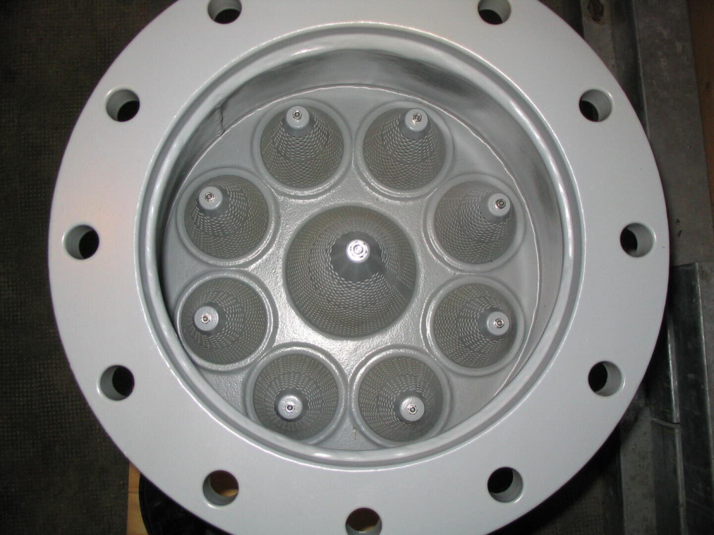 Stop Silent Mehrkegelventil Typ ASMK, DN400