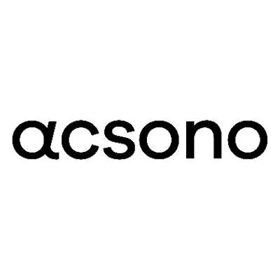Logo acsono – swiss room acoustics