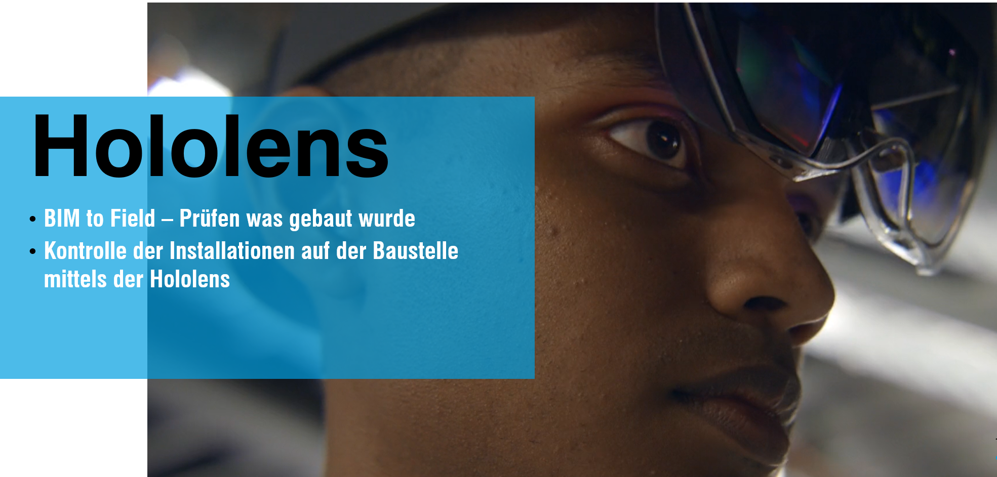 BIM2Field mit Hololens bei Selmoni